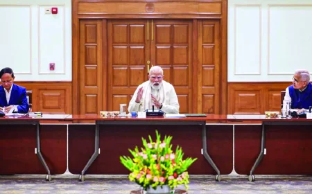 PM Modi Meets Economic Advisory Council Members to Discuss Growth Strategy Amid Global Economic Uncertainty