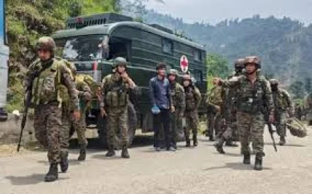 Army Officer Dies After Falling Into Gorge During Anti-Terror Operation in Jammu and Kashmir's Rajouri