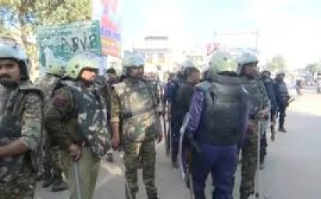 Jaipur Under High Alert: Internet Services Suspended, Over 3,000 Police Personnel Deployed Ahead of Major Anti-Encroachment Drive