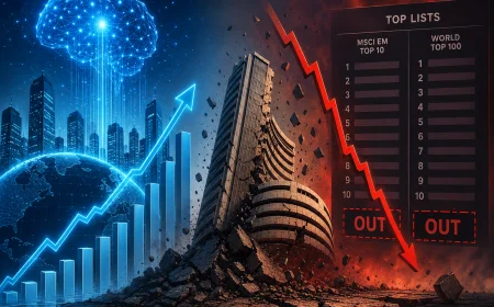 India Drops Out of MSCI Emerging Markets Top 10 for First Time in Over Two Decades Amid Global Shift Toward Tech Stocks