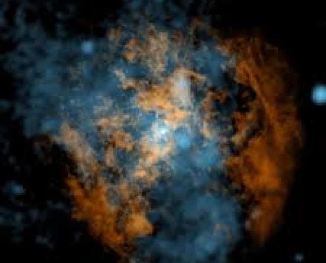Scientists Detect Powerful Wind From Milky Way's Central Supermassive Black Hole, Solving 50-Year Mystery