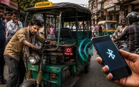 Government Removes Chinese Apps Linked to Remote E-Rickshaw Shutdowns, Orders EV Cybersecurity Review