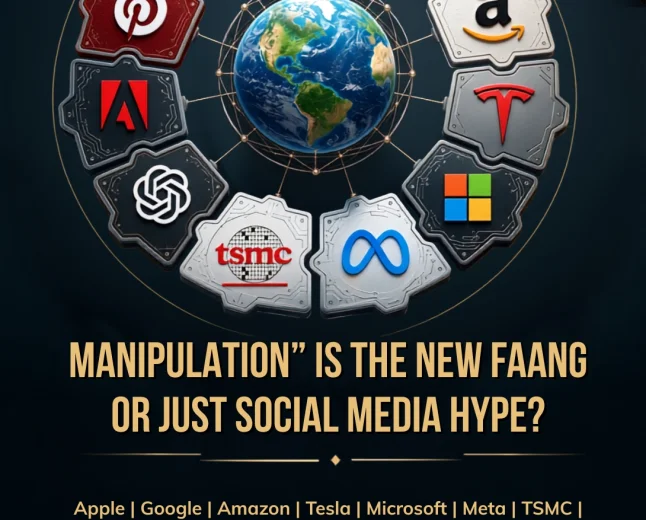 “Manipulation” Is the New FAANG? Deepak Bhatia Decodes the New Tech-Stock Acronym Making Waves on Social Media